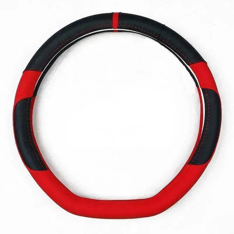 Universal Leather Steering Wheel Cover Suitable for the Four Season.