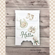 Boho Baby Embossed Die Cuts 35092