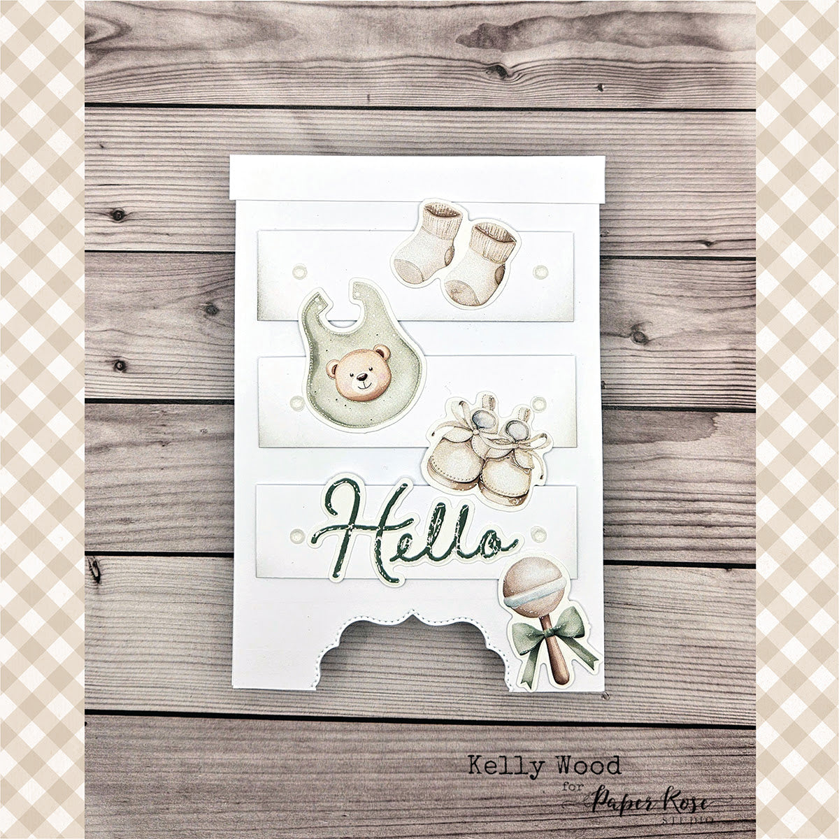 Boho Baby Embossed Die Cuts 35092