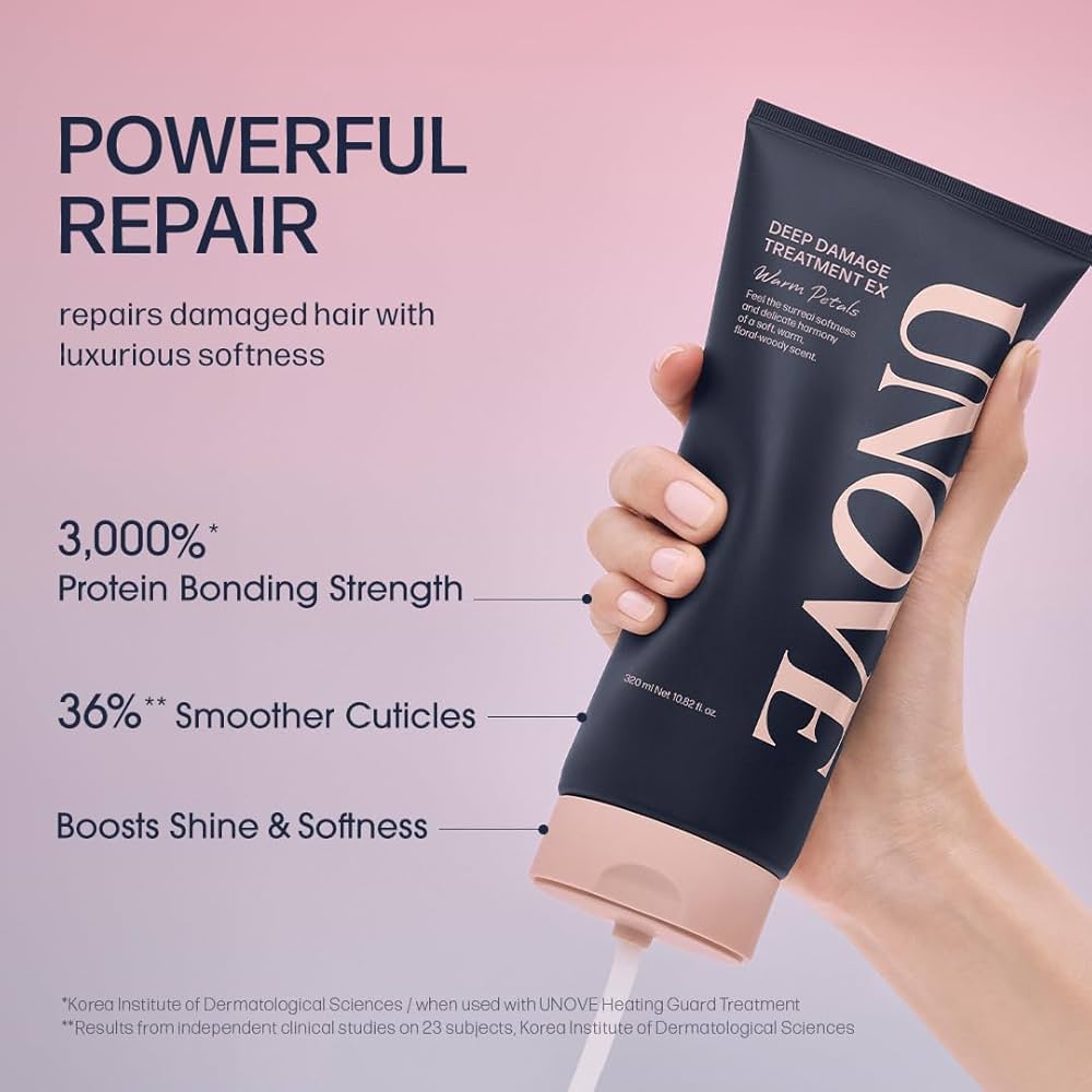 Unove Deep Damage Treatment EX 320ml - Warm Petal