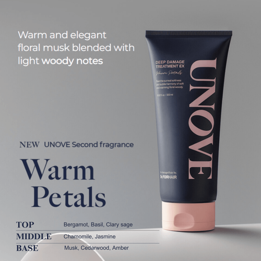 Unove Deep Damage Treatment EX 320ml - Warm Petal