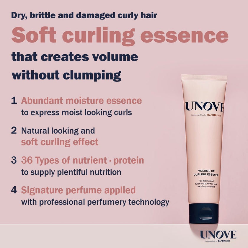 Unove Volume Up Curling Essence 147ml