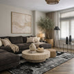 Urban Ink Distressed Woven Carpet