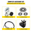 VEVOR GO-Kart Brake Master Cylinder Kit for 150cc Go Kart Hydraulic Brake Kit Universal Go Karts Brake Kit Kandi Complete Including Master Cylinder, Hose, Caliper
