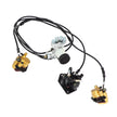 VEVOR GO-Kart Brake Master Cylinder Kit for 150cc Go Kart Hydraulic Brake Kit Universal Go Karts Brake Kit Kandi Complete Including Master Cylinder, Hose, Caliper