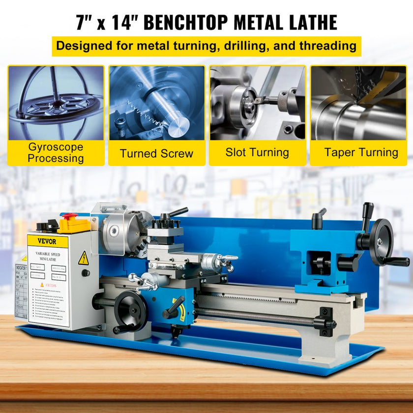 VEVOR Metal Lathe 7