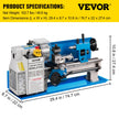 VEVOR Metal Lathe 7