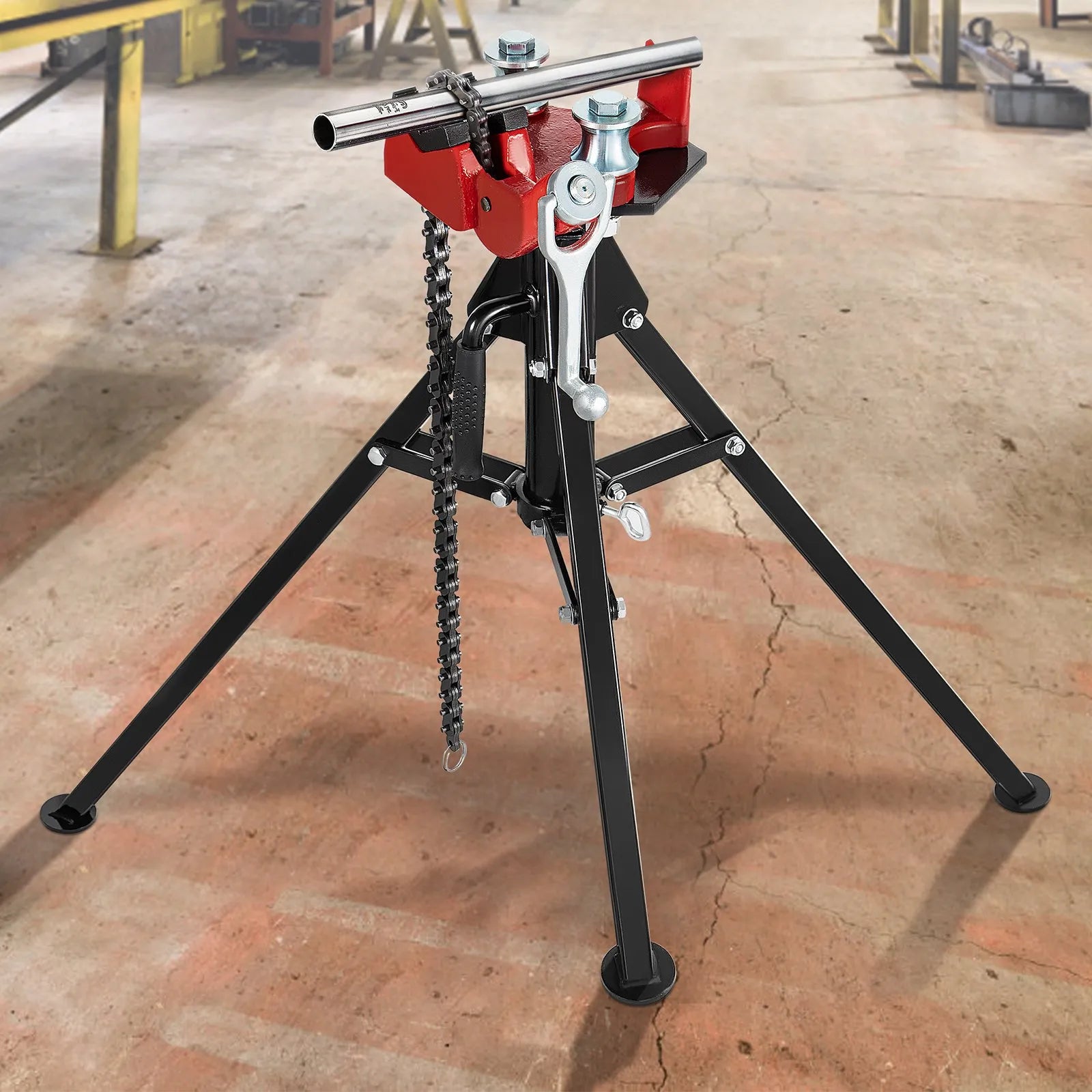 VEVOR Tripod Pipe Chain Vise, 1/8