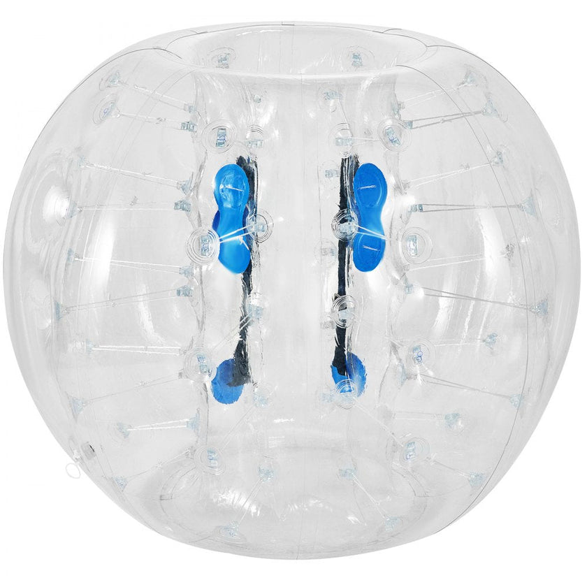 VEVOR Inflatable Bumper Ball 4 FT / 1.2M Diameter, Bubble Soccer Ball, Blow It Up in 5 Min, Inflatable Zorb Ball for Adults or Children (4 FT, Transparent)