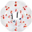 VEVOR Inflatable Bumper Ball 4 FT / 1.2M Diameter, Bubble Soccer Ball, Blow It Up in 5 Min, Inflatable Zorb Ball for Adults or Children (4 FT, Red Dot)