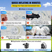 VEVOR Inflatable Bumper Ball 5 FT / 1.5M Diameter, Bubble Soccer Ball, Blow It Up in 5 Min, Inflatable Zorb Ball for Adults or Children (5 FT, Transparent)