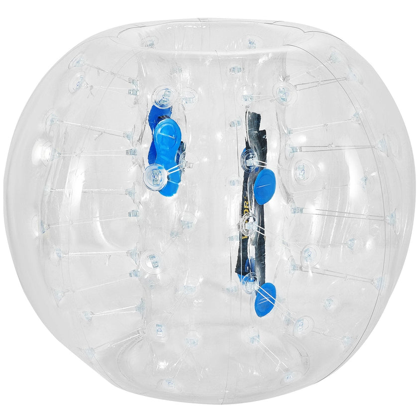 VEVOR Inflatable Bumper Ball 5 FT / 1.5M Diameter, Bubble Soccer Ball, Blow It Up in 5 Min, Inflatable Zorb Ball for Adults or Children (5 FT, Transparent)