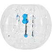 VEVOR Inflatable Bumper Ball 5 FT / 1.5M Diameter, Bubble Soccer Ball, Blow It Up in 5 Min, Inflatable Zorb Ball for Adults or Children (5 FT, Transparent)