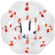 VEVOR Inflatable Bumper Ball 5 FT / 1.5M Diameter, Bubble Soccer Ball, Blow It Up in 5 Min, Inflatable Zorb Ball for Adults or Children (5 FT, Red Dot )