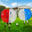 VEVOR Inflatable Bumper Ball 5 FT / 1.5M Diameter, Bubble Soccer Ball, Blow It Up in 5 Min, Inflatable Zorb Ball for Adults or Children (5 FT, Red)