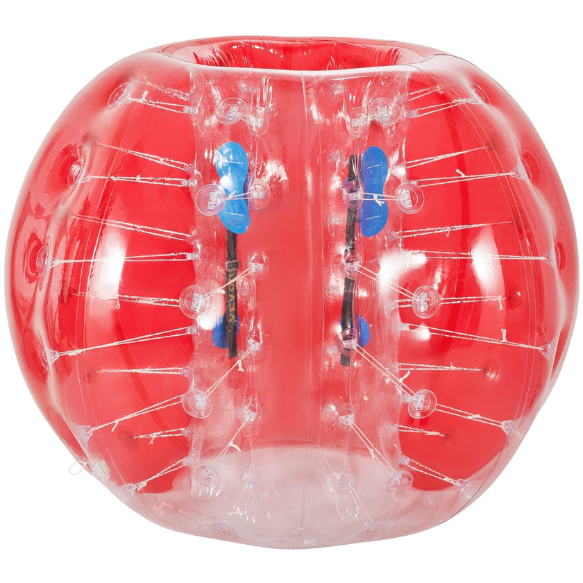VEVOR Inflatable Bumper Ball 5 FT / 1.5M Diameter, Bubble Soccer Ball, Blow It Up in 5 Min, Inflatable Zorb Ball for Adults or Children (5 FT, Red)