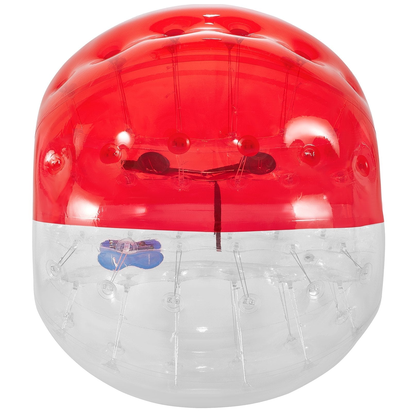VEVOR Inflatable Bumper Ball 5 FT / 1.5M Diameter, Bubble Soccer Ball, Blow It Up in 5 Min, Inflatable Zorb Ball for Adults or Children (5 FT, Red)