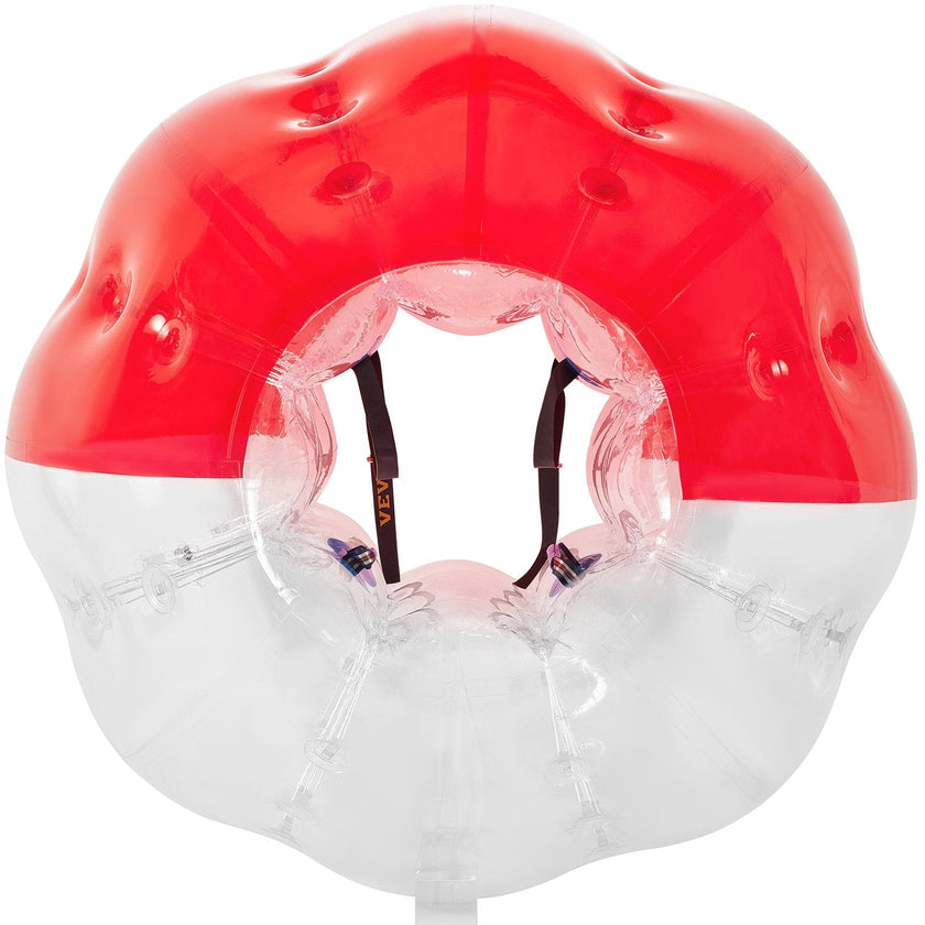 VEVOR Inflatable Bumper Ball 5 FT / 1.5M Diameter, Bubble Soccer Ball, Blow It Up in 5 Min, Inflatable Zorb Ball for Adults or Children (5 FT, Red)