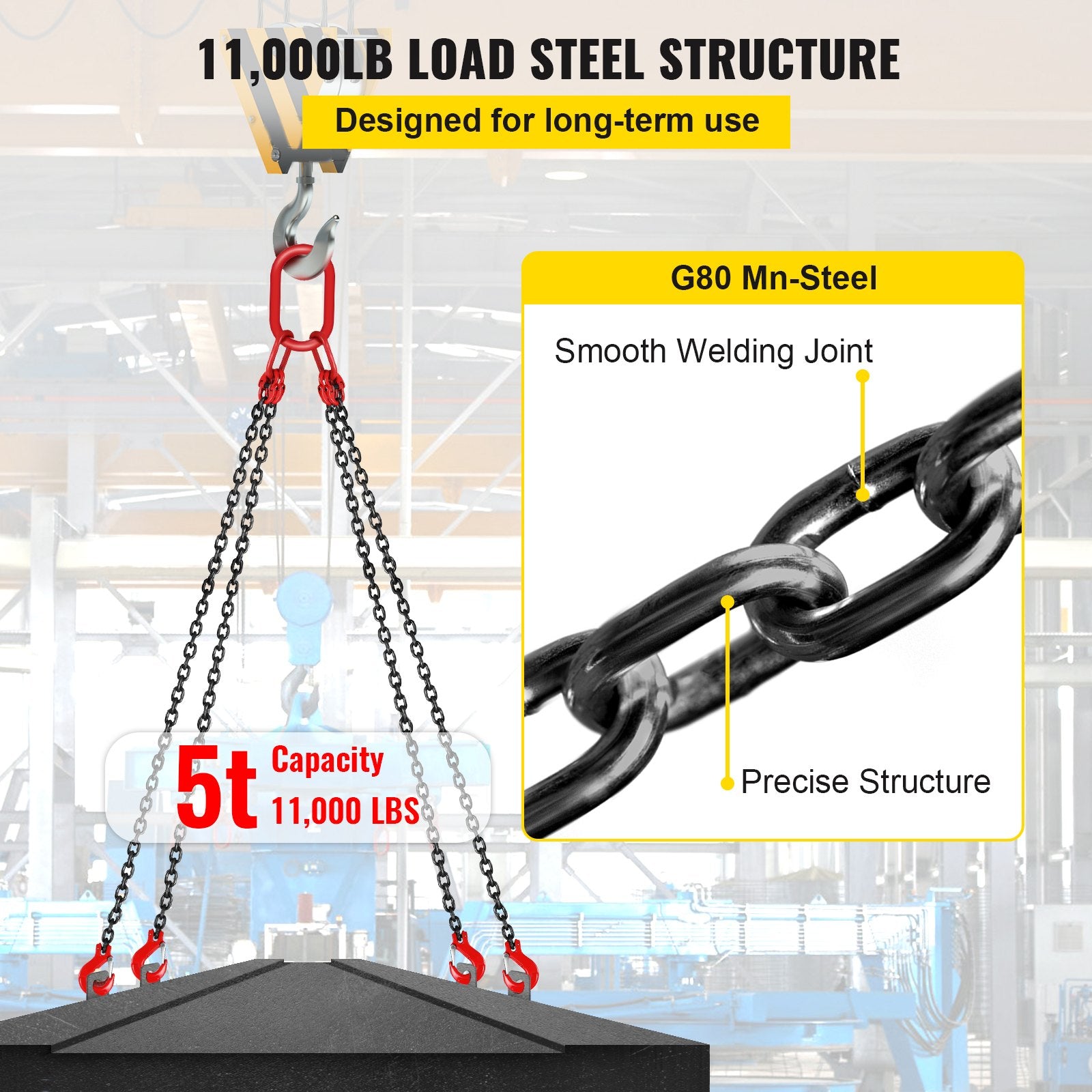 VEVOR Chain Sling 9/32