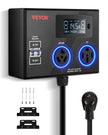 VEVOR NEMA Splitter for Dryer and EV NEMA 10-30P 10-30R/14-50R 3.4'' LCD Screen