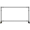 VEVOR 10 x 8 Ft Backdrop Banner Stand Adjustable Height and Width Newest Step and Repeat for Trade Show Wall Exhibitor Photo Booth Background
