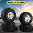 VEVOR Go Kart Tires and Rims 4pcs, Go Cart Wheels and Tires 10