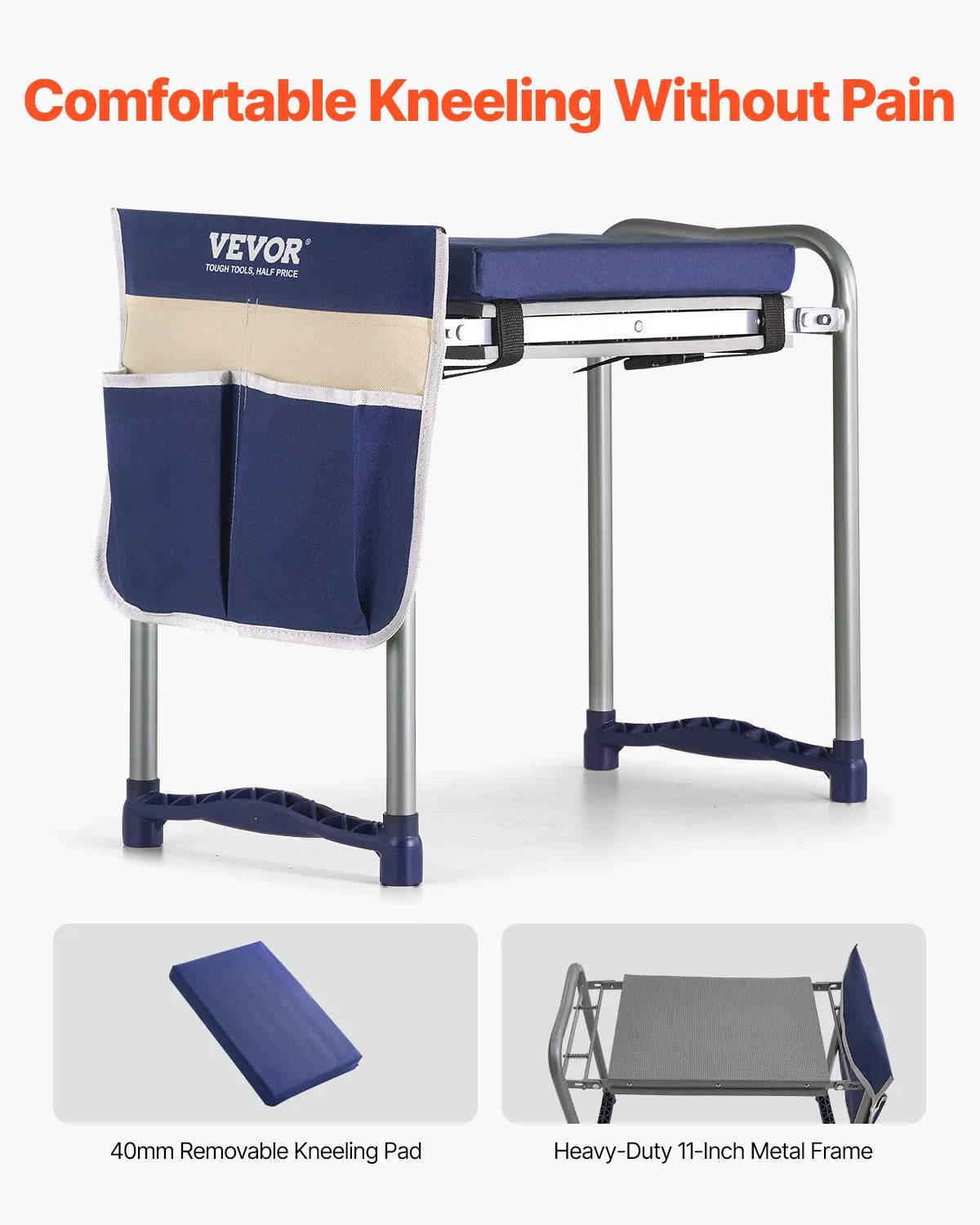 VEVOR Garden Kneeler and Seat 11