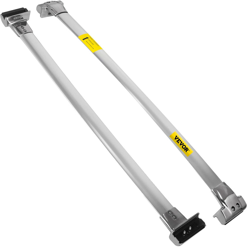 VEVOR Roof Rack Rail Cross Bar Fit for Jeep Grand Cherokee 2011-2018 Silver Set Carrier Baggage 165LBS Top Luggage Pair Durable Storage Cross Bar Roof Rails Stainless Steel