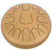 VEVOR Steel Drum 13 Notes Percussion Instrument 12 Inches Tongue Drum, Steel Tongue Drum, Steel Drums Instruments With Bag, Book, Mallets, Mallet Bracket, Hang Pan Drum Instrument, Golden