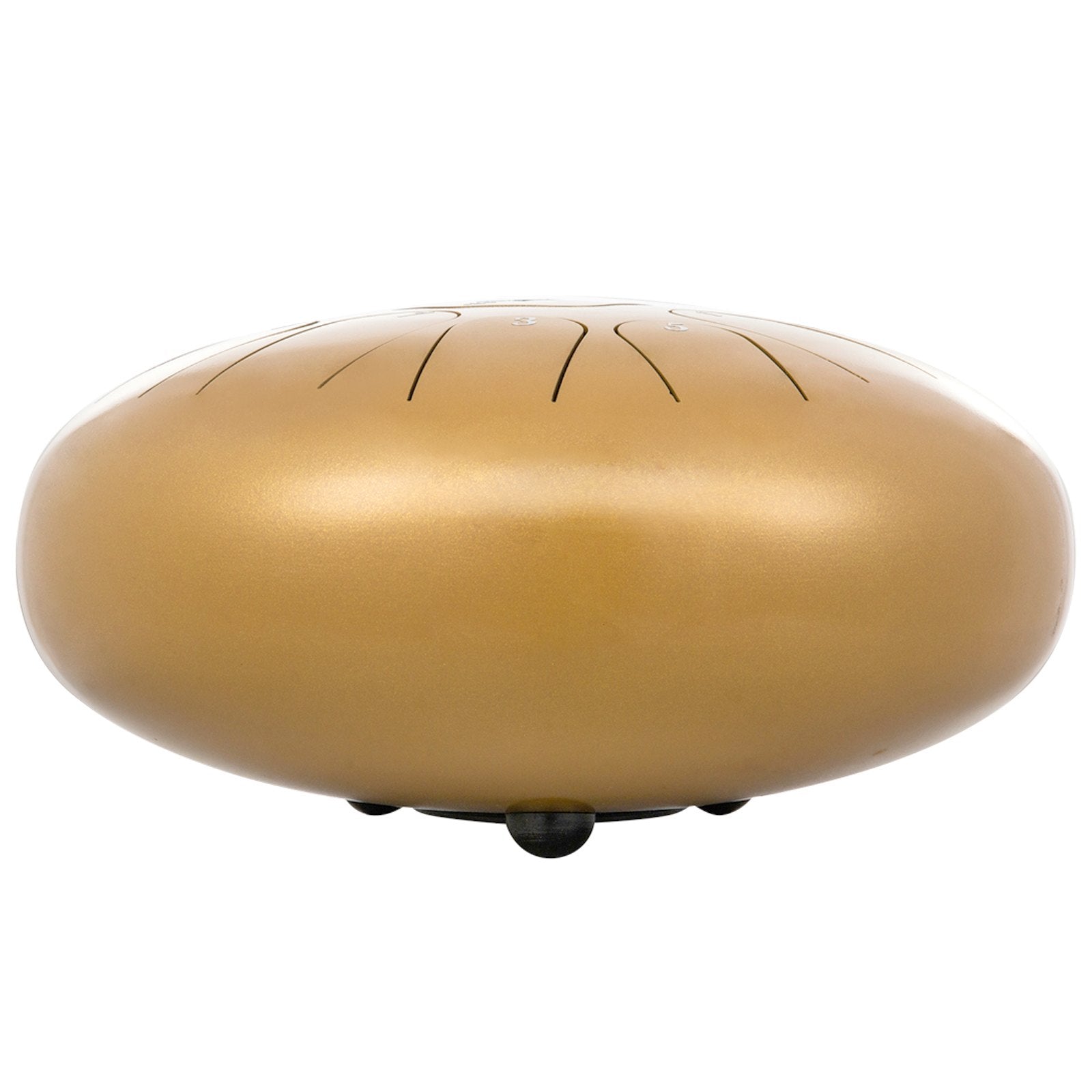 VEVOR Steel Drum 13 Notes Percussion Instrument 12 Inches Tongue Drum, Steel Tongue Drum, Steel Drums Instruments With Bag, Book, Mallets, Mallet Bracket, Hang Pan Drum Instrument, Golden