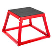 VEVOR Plyometric Box Set?12 Inch Plyometric Platform and Jumping Agility Box Set,Red Plyometric Platform ,for Jump Exercise Fit Training & Crossfit & Conditioning