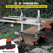 VEVOR Portable Chainsaw Mill Planking Milling Aluminum Steel with Installation Tools for Builders and Woodworkers (14