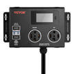 VEVOR NEMA Splitter for Dryer and EV NEMA 14-30P 2x 14-30R 3.4'' LCD Screen ETL