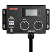 VEVOR NEMA Splitter for Dryer and EV NEMA 14-50P 2x 14-50R 3.4'' LCD Screen ETL