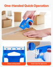 VEVOR Packing Tape 6 Rolls 25 Yards Clear Shipping Tape with Dispenser 2.7 Mil