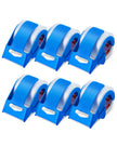 VEVOR Packing Tape 6 Rolls 25 Yards Clear Shipping Tape with Dispenser 2.7 Mil