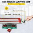 VEVOR Compound Milling Machine Worktable 17.7x6.7 2 Axis Cross Slide Drill Vise