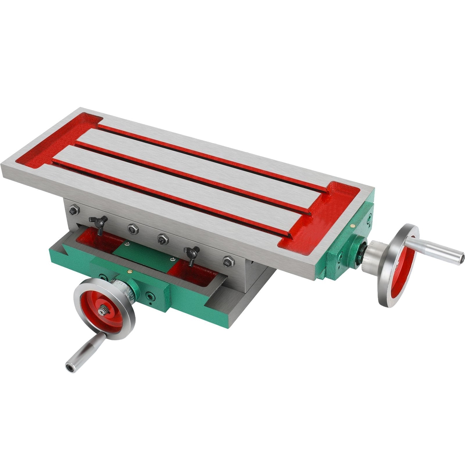 VEVOR Compound Milling Machine Worktable 17.7x6.7 2 Axis Cross Slide Drill Vise
