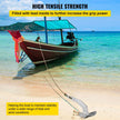 VEVOR Delta Style Boat Anchor 17 LB Boat Anchor Stainless Steel Delta Style 22-38 FT Anchor for Boats