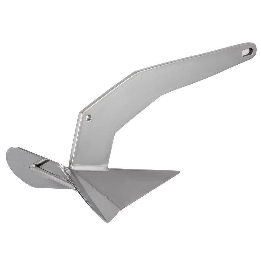 VEVOR Delta Style Boat Anchor 17 LB Boat Anchor Stainless Steel Delta Style 22-38 FT Anchor for Boats