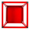 VEVOR Plyometric Box Set?18 Inch Plyometric Platform and Jumping Agility Box Set,Red Plyometric Platform ,for Jump Exercise Fit Training & Crossfit & Conditioning
