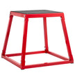 VEVOR Plyometric Box Set?18 Inch Plyometric Platform and Jumping Agility Box Set,Red Plyometric Platform ,for Jump Exercise Fit Training & Crossfit & Conditioning