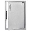 VEVOR Right Hinged Single Access Door 16 x 22 Inch Vertical Island Door Stainless Steel Access Door Flush Mount for Outdoor Kitchen