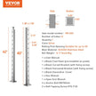 VEVOR Cable Railing Post, 42