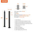 VEVOR Cable Railing Post, 36