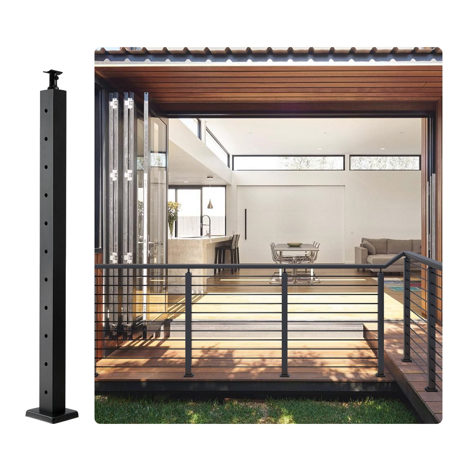 VEVOR Cable Railing Post, 36