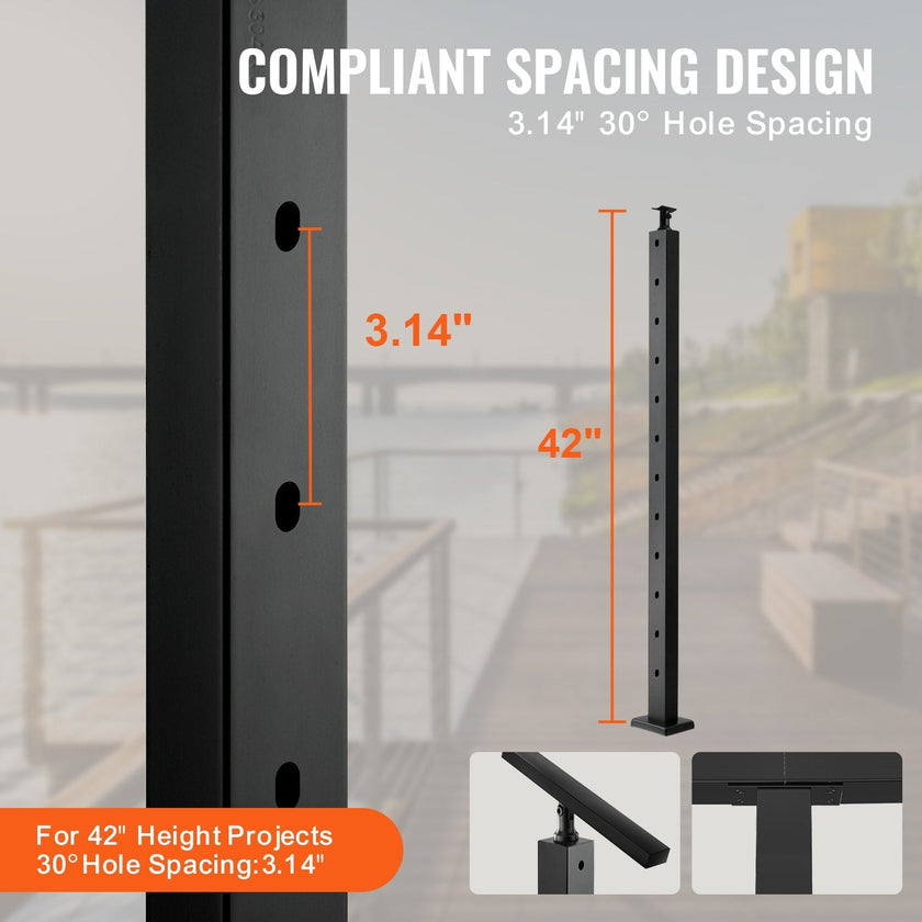 VEVOR Cable Railing Post, 42