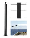 VEVRO Cable Railing Post 42x2x2 Inch with L-Shaped Holes 1JZLGZXHS1065S1EW001V0