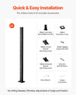 VEVOR Cable Railing Post 42x2x2 Inch Pre-Drilled Post 1JZLGZXHS106AWJO6001V0