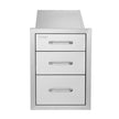 BBQ Island/ Outdoor Kitchen Triple Drawers 20.25